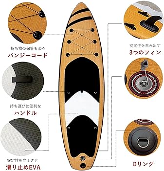 【SUPボード 320cm】耐荷重150kg・安定滑り止め・初心者OK CYFIE サップボード 320cm インフレータブル SUP 耐荷重150kg